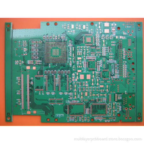 Multilayer Controlled Impedance Pcb With Osp Finishing And Bga For Autocar
